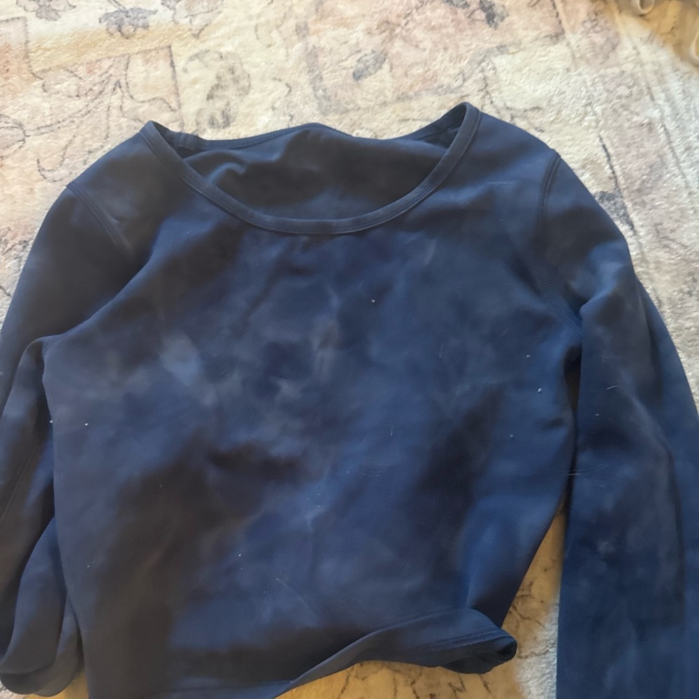 Lululemon Navy Long Sleeve Top